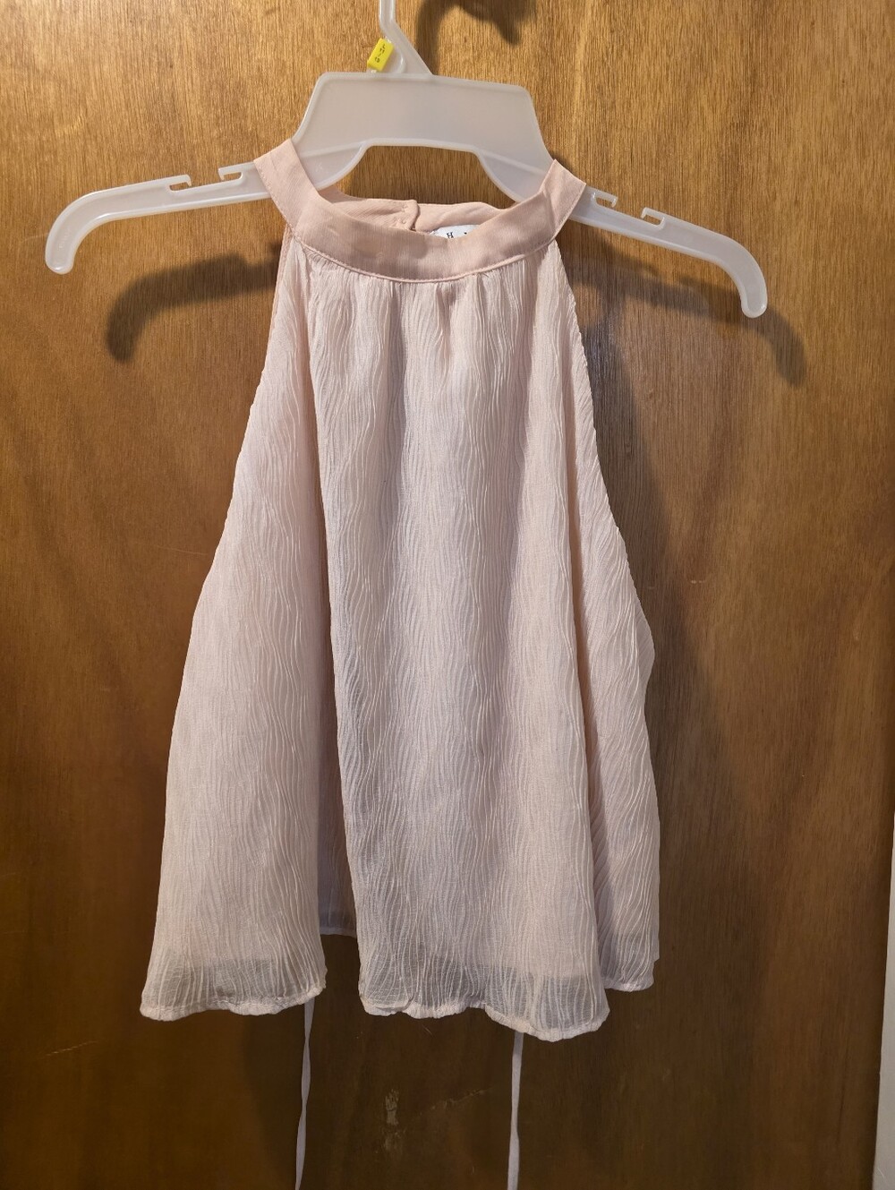 Womens Light Pink Halter Neck Top - Hyfve Brand